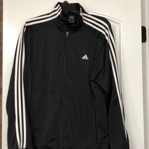 Adidas track jacket / shorts